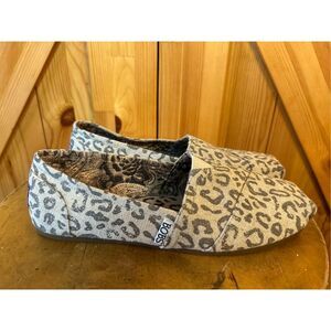 Bobs By Skechers, Memory Foam, Cheetah Print, Slip On Shoes, Sz 8
